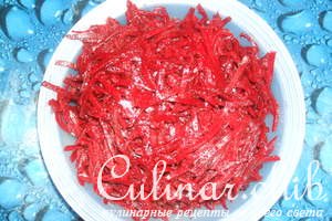 Салат из свеклы по-корейски