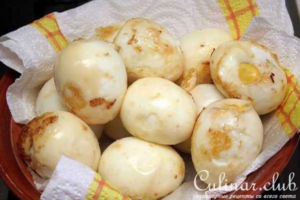 Тайский салат из куриных яиц