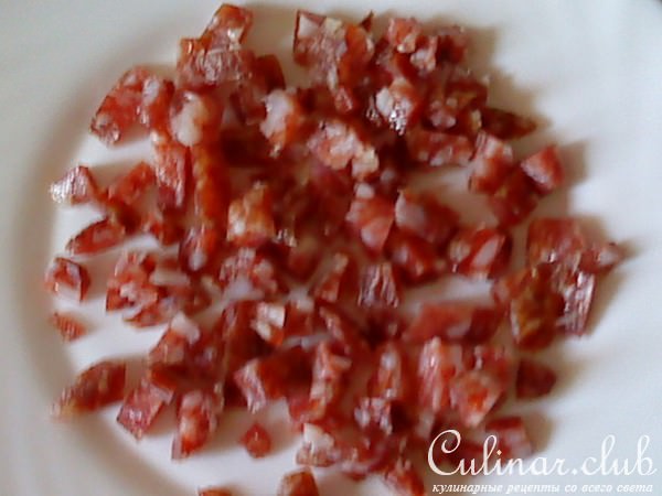 Салат ПРЕЛЕСТЬ(ещё один вариант ЁЖИКА)