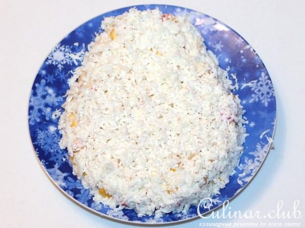 Салат "Овечка" c пекинской капустой