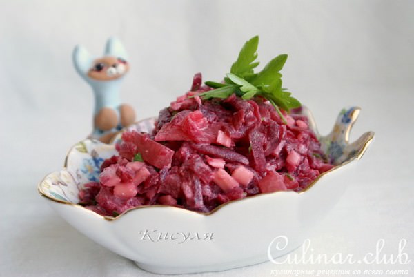 Салат из свёклы