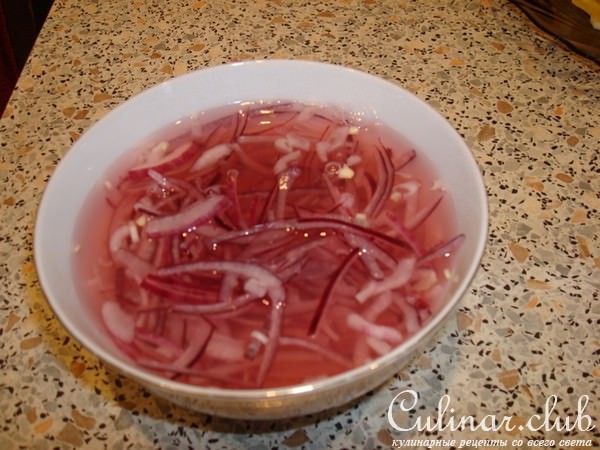 Салат из кальмаров