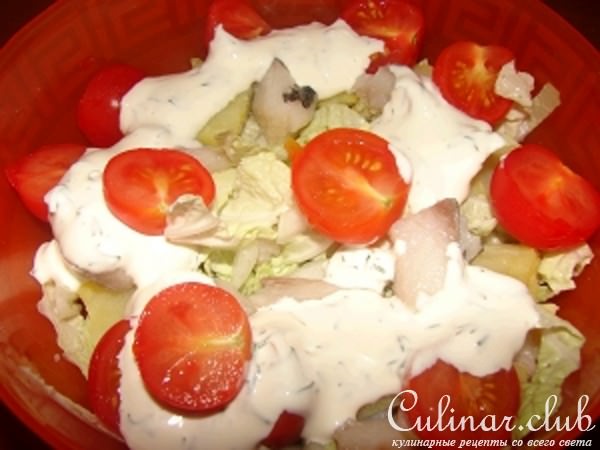 Салат "Нарядная селёдочка"