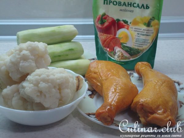 Салат из цветной капусты