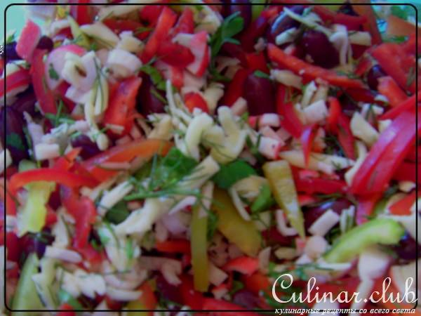 салат"Фасолька"