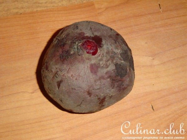 Десертный салатик со свеклой (вариант)