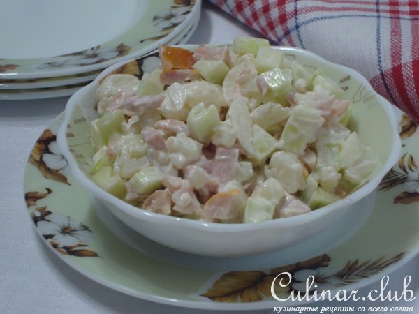 Салат из цветной капусты