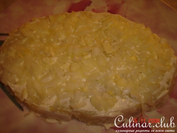 салат "Ананас"