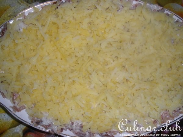 Селёдка под шубой (вариант).