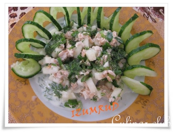 Салат с кабачком :)