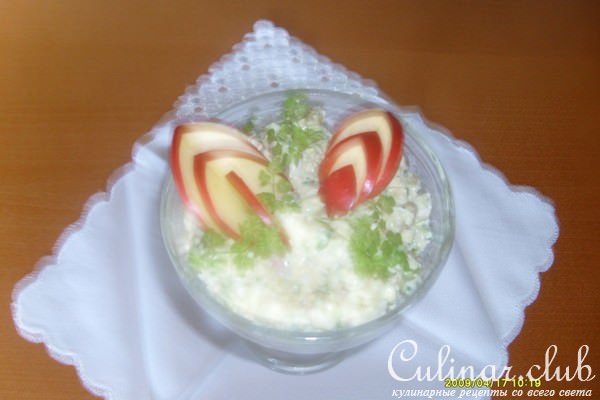 "Snnipeva salat" или Праздничный картофельный салат.