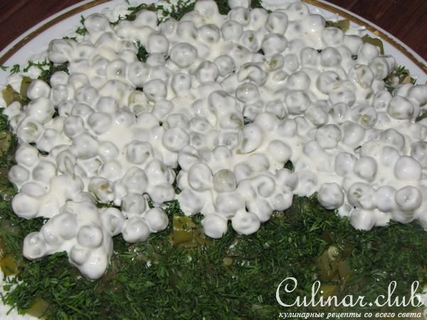 Салат "Царский" многослойный