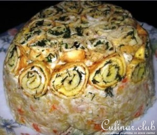 Салат "Шарлотка"