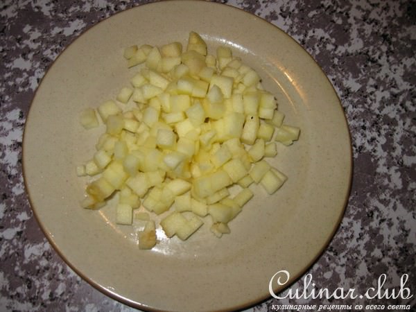 Салат нежный и сытный