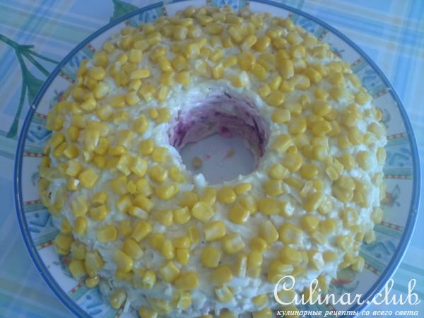 салат"Cолнце моё"