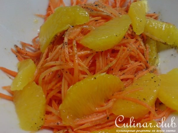 Салат из моркови,апельсина и орешков/Дип из запечённого перца и вяленых помидоров
