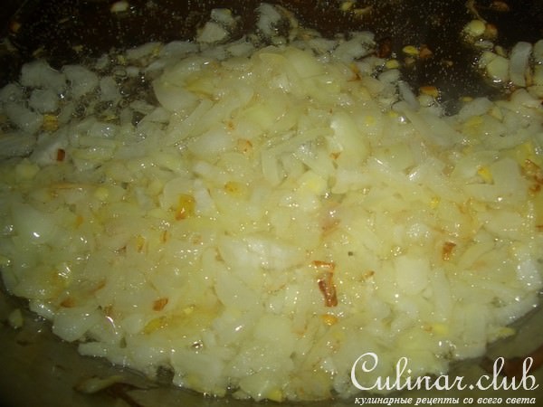 Салат из говяжей печени с грибами