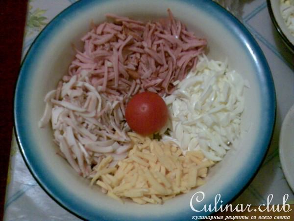 Салатик с кальмарчиками