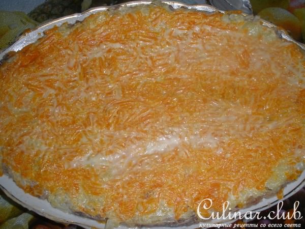 Селёдка под шубой (вариант).