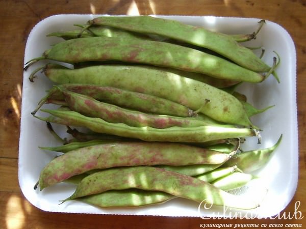 Салат из стручковой фасоли