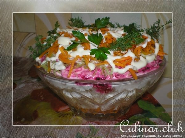 Салат "Дракоша"