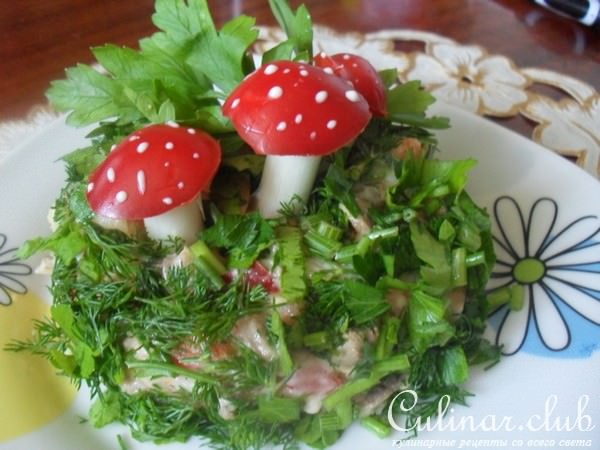 Салат "Лесная сказка"
