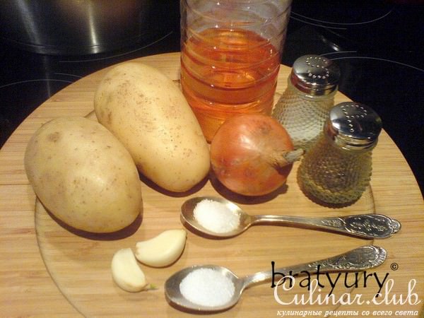 Салат "Картофель по-корейски"