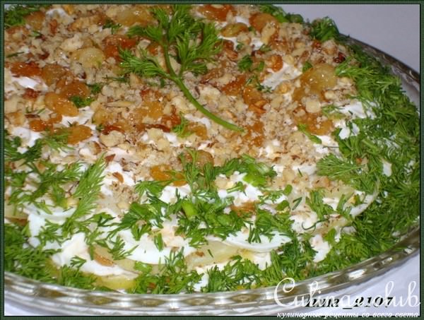 Салат из картофеля по-турецки
