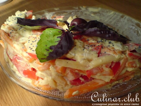 "Капризный" салат //Insalata capricciosa