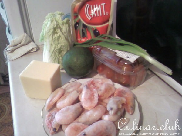 Салат из морепродуктов