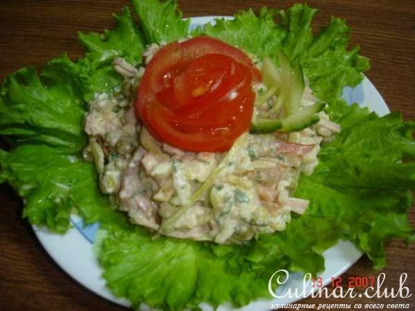 Салат – Греческие мотивы. 