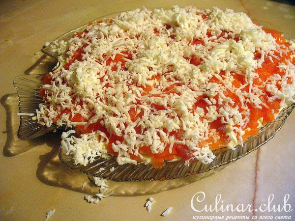 салат"ОДУВАНЧИК"