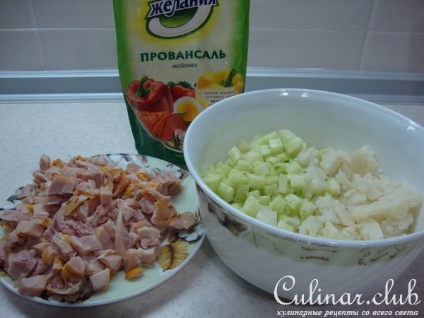 Салат из цветной капусты