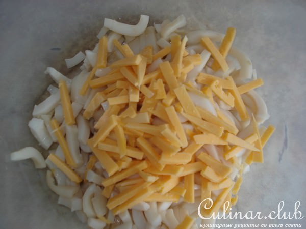 Кальмары с ананасом