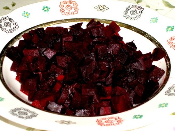 Салат из свеклы " Импровизация "