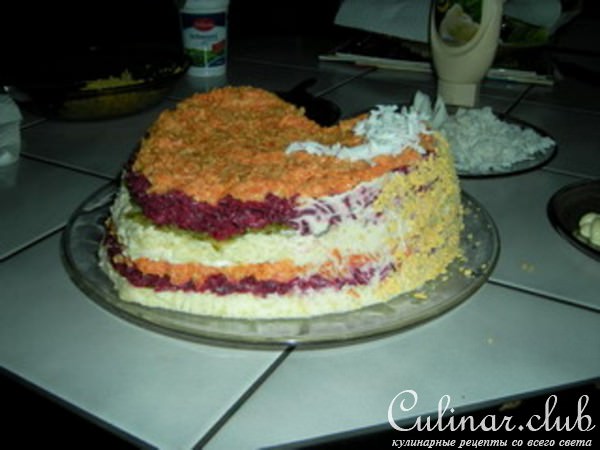 Салат "Сердечко"