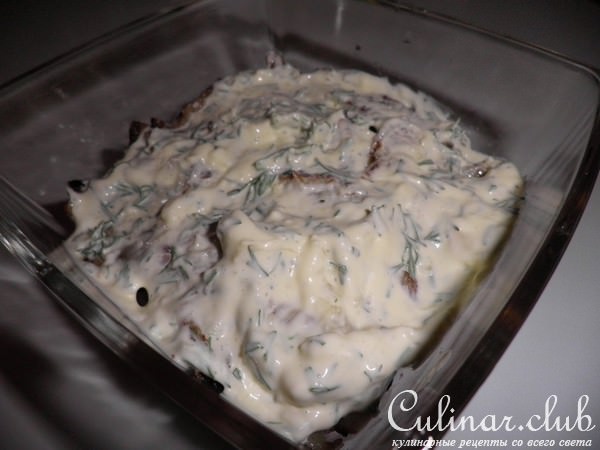 салат"Краски осени"