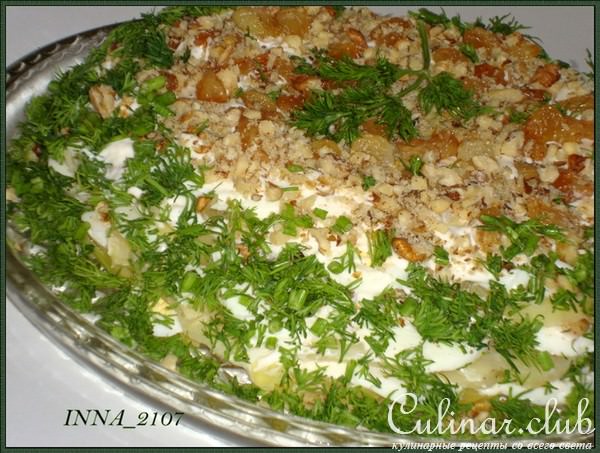 Салат из картофеля по-турецки