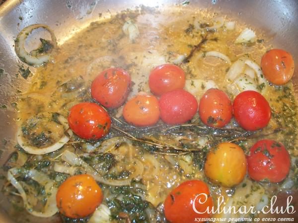 Салат с вяленым мясом (прошюто) 