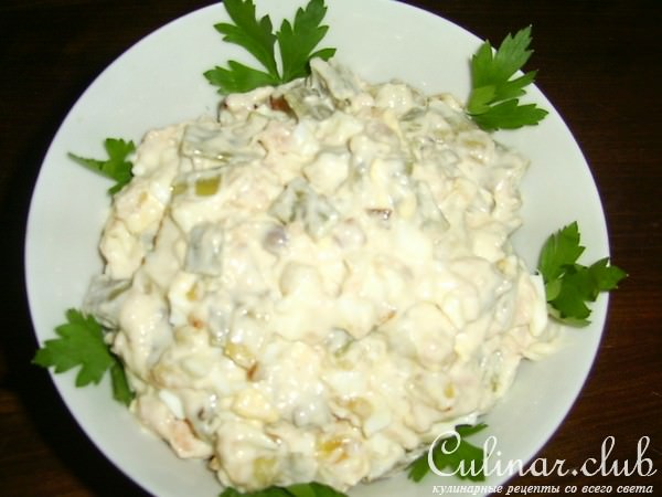 Салат из стручковой фасоли