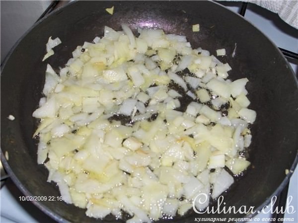 Салат куриный с омлетом