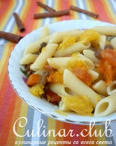 Салат-десерт с пастой