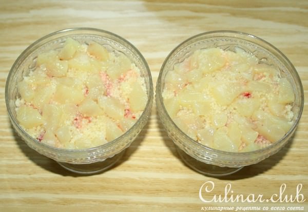 Салат «Фруктовый кус-кус»