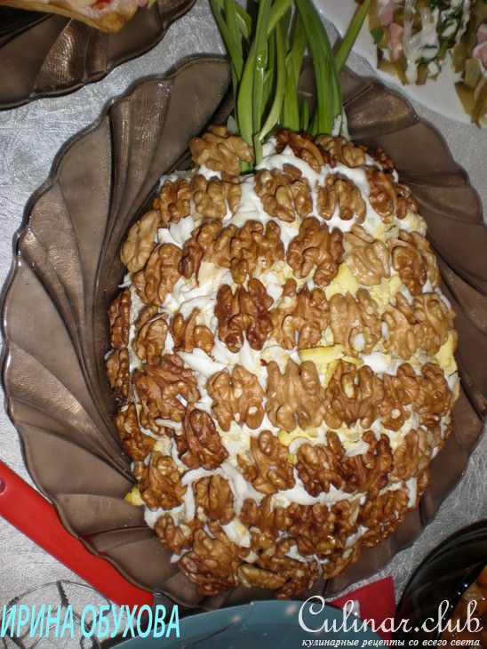 Салат "Ананас"