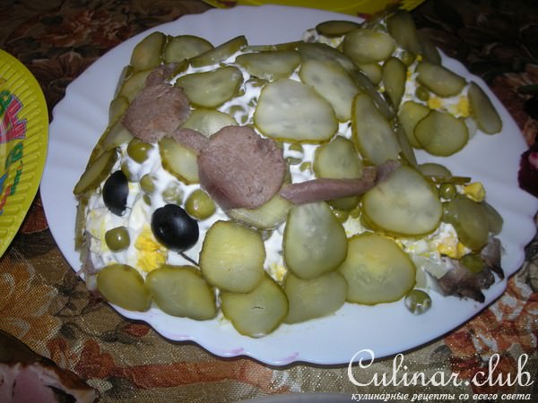 Салат "Самолетик"