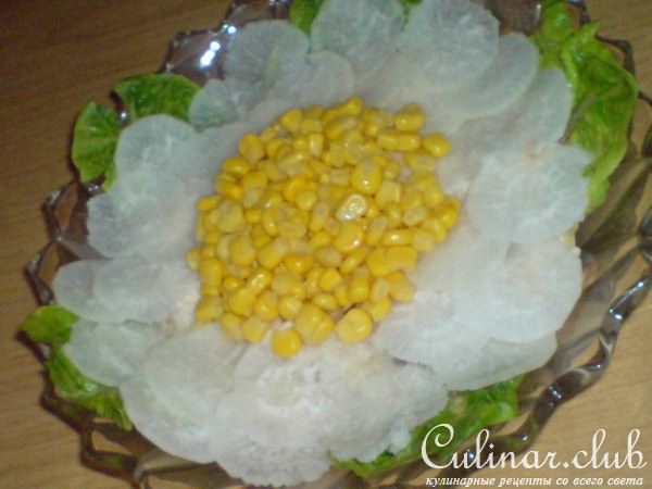 Салат "Ромашка"