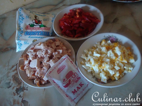 салат "Для кумушки"