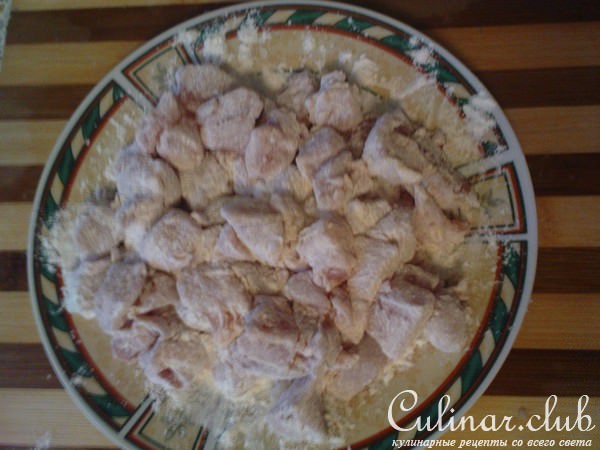 Салат *Золотая Курица*
