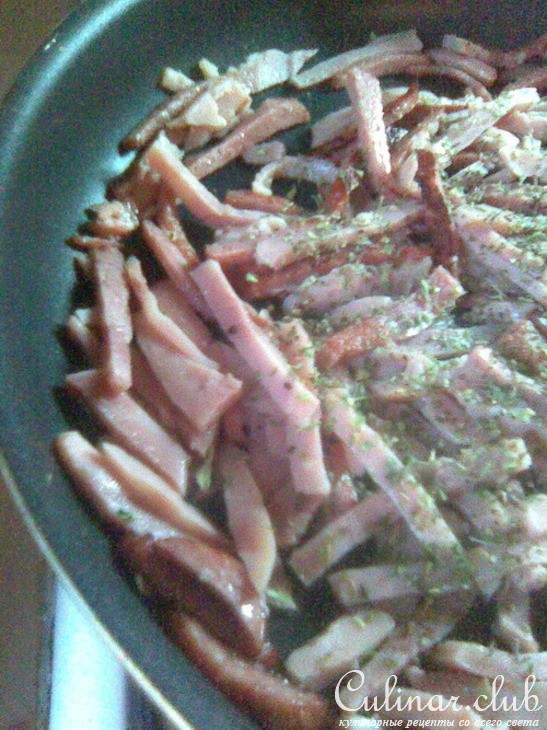 САЛАТ с пастой, копчёностями и цитрусовой заправкой!