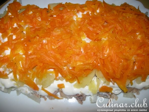 Салат "Тачка"